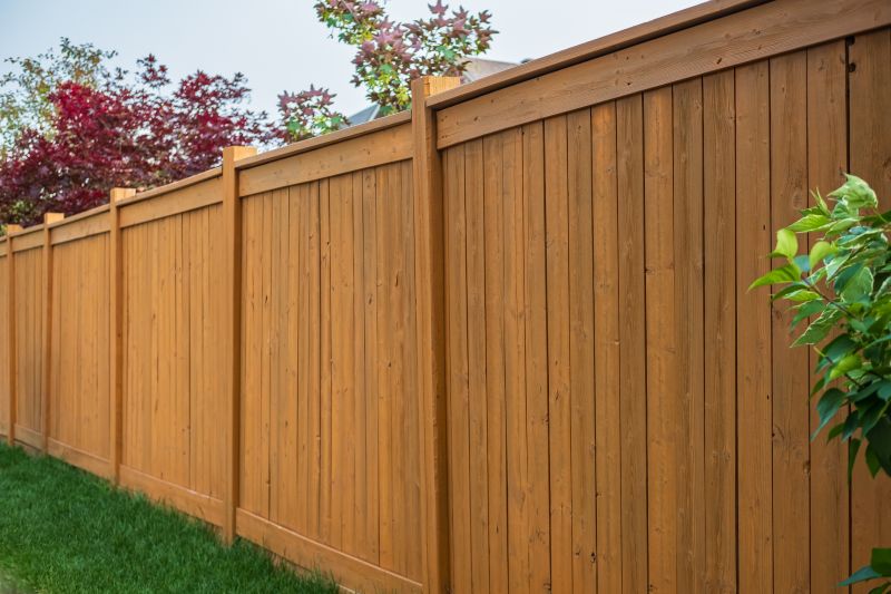 Completed Wooden Fence