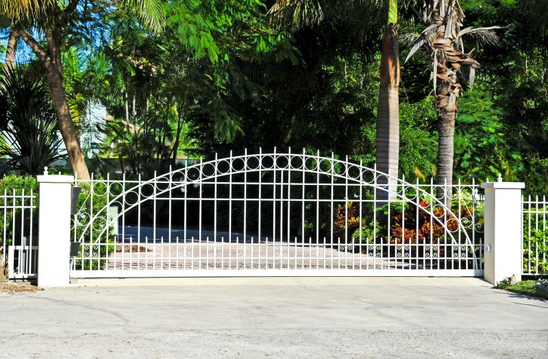 Wrought Iron Gate Installation detail