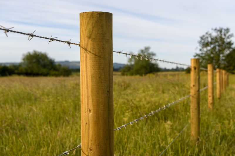 Scalloped Fence Installation